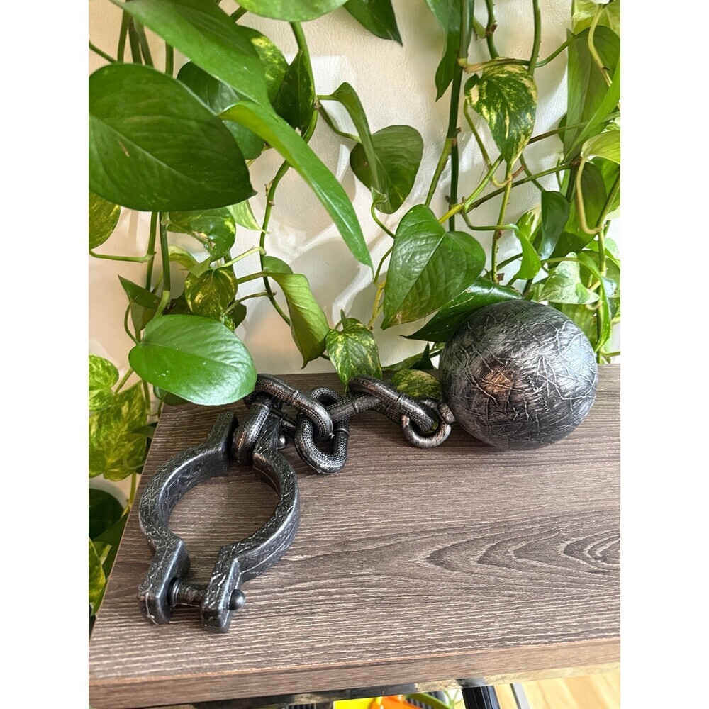 Ball and chain costume accessory